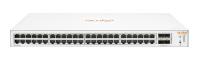 HP ARUBA 48port Instant On 1830-48G JL814A GIGABIT 4xSFP Yönetilebilir Switch RackMount - 1